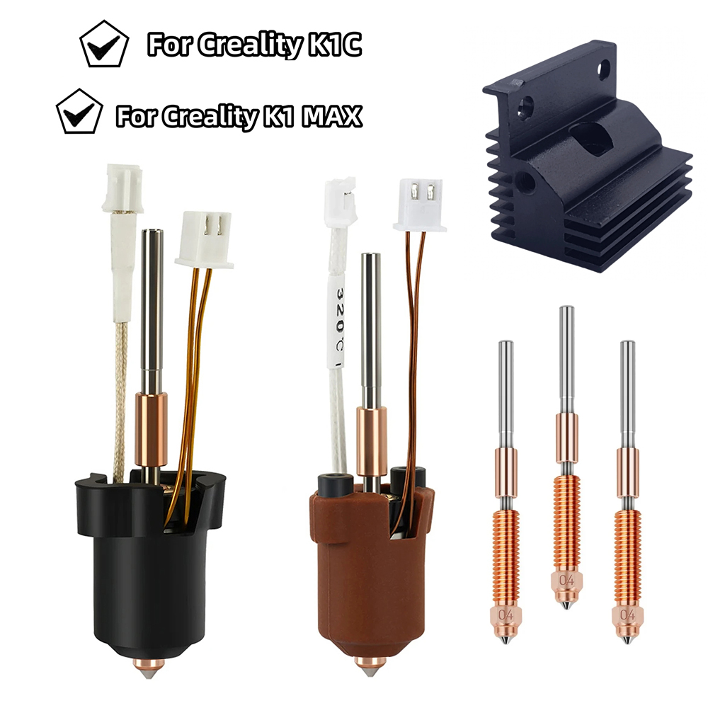 Hotend Creality K1C K1 MAX Ser - High Flow Ceramic Hotend incelemesi ve fiyatı